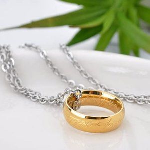 Movie Lord of the Rings Frodo Ring Necklace